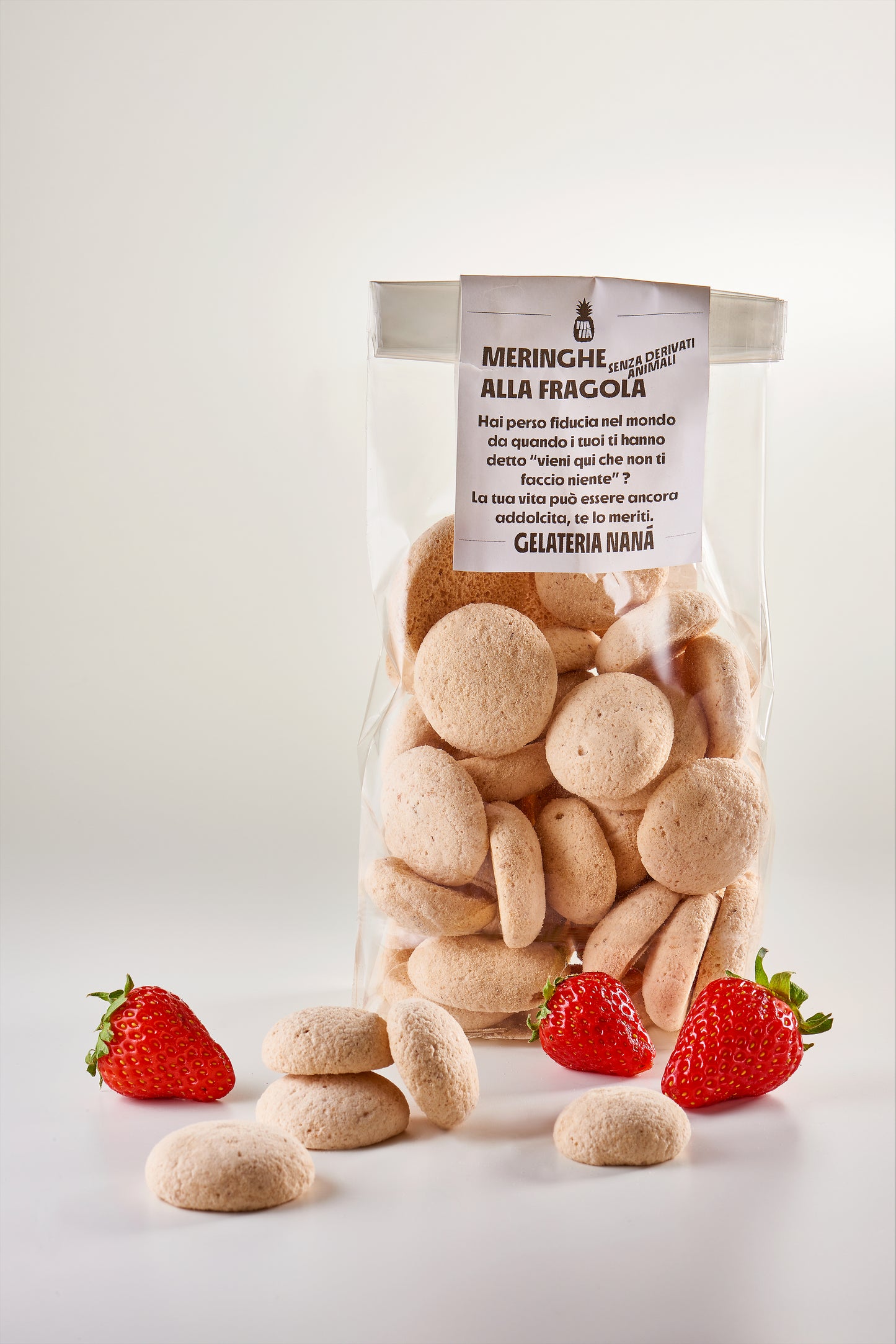 Meringhe alla fragola