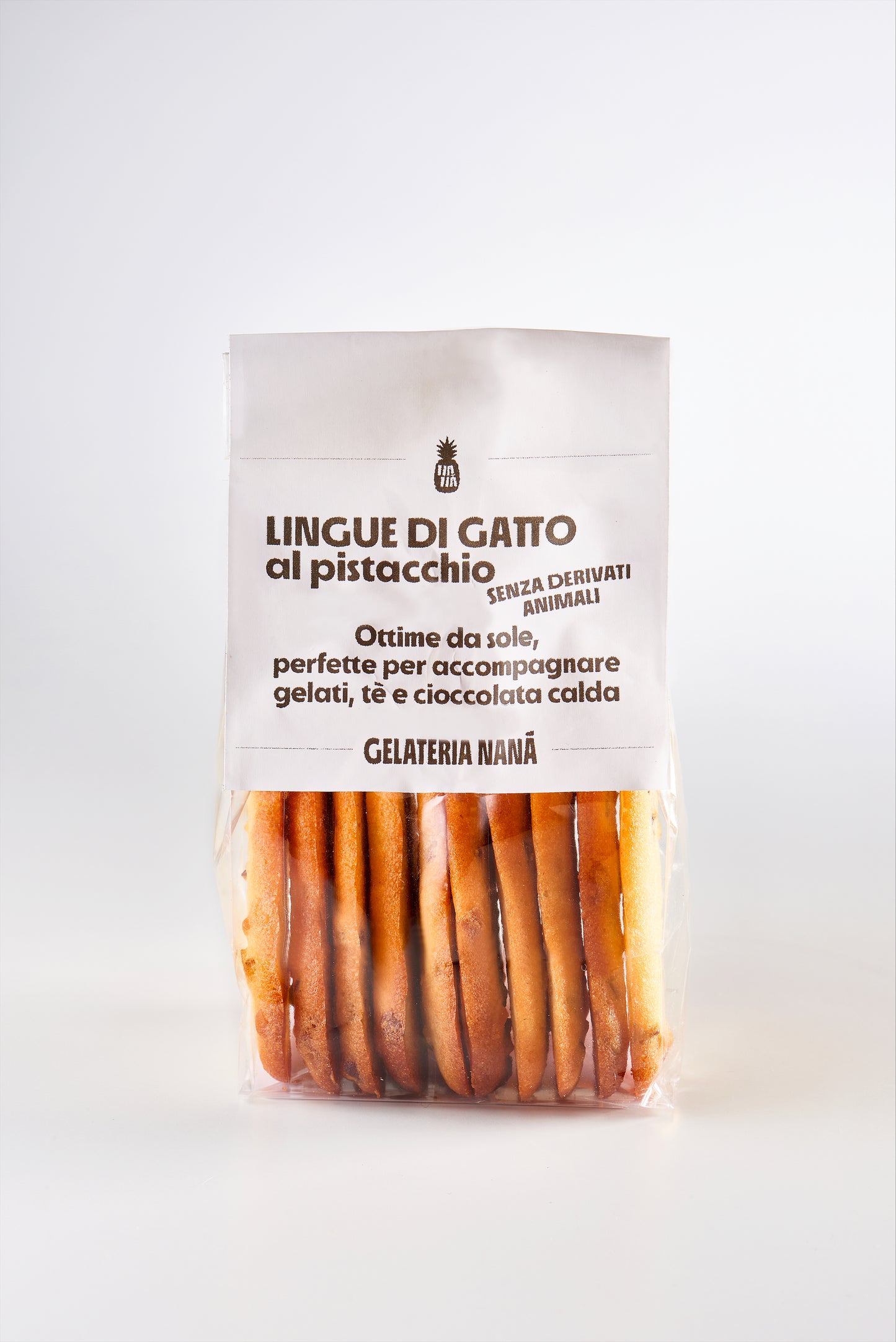Lingue di gatto - Pistacchio