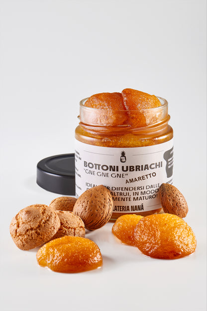 Bottoni Ubriachi "Gne gne gne" all'Amaretto